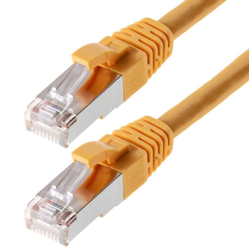 Helos Network Cable Sf/UTP CAT.5E Yellow 5,0M