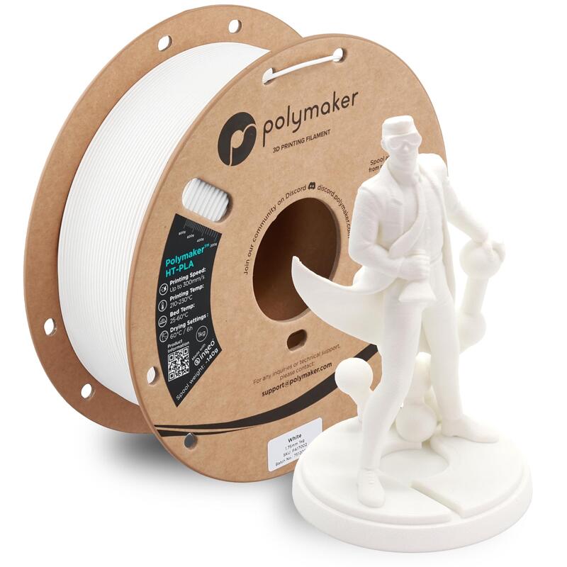 Ht-pla 1,75MM White 1KG