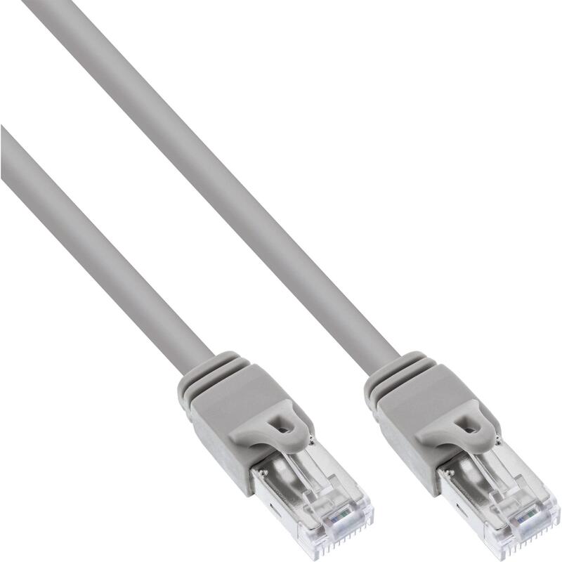 Inline Network Cable - S/FTP (pimf) - CAT.6 Certificado - Pvc - Cobre - Grey - 2M