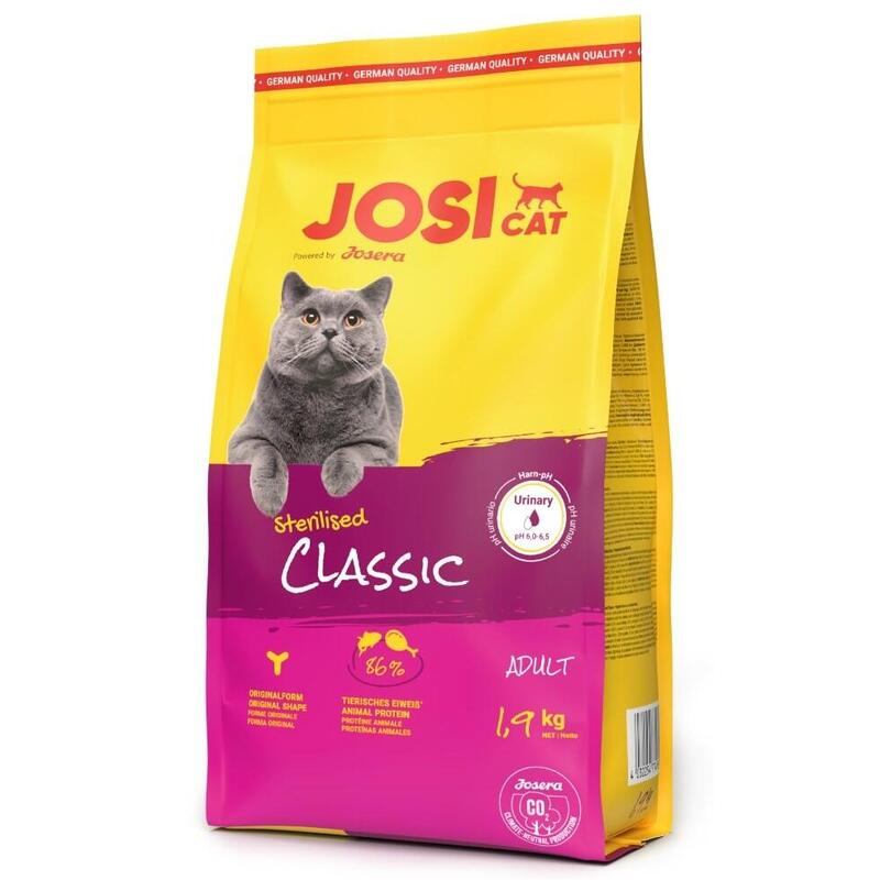 Josera Josicat Sterilised Classic - Comida Seca Gatos - 1,9KG