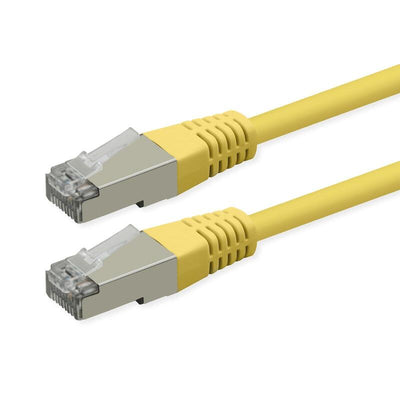 Roline Kab Network Cable CAT.6 Class And PoE S FTP Pimf Yellow 15M — image 1
