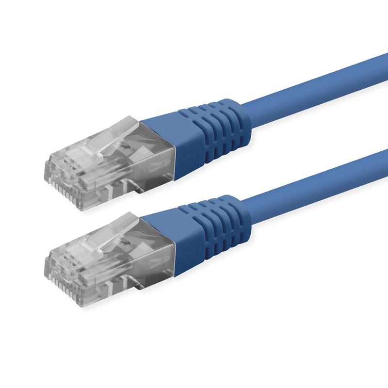 Roline Kab Network Cable CAT.6 Class And UTP PoE Blue 3M