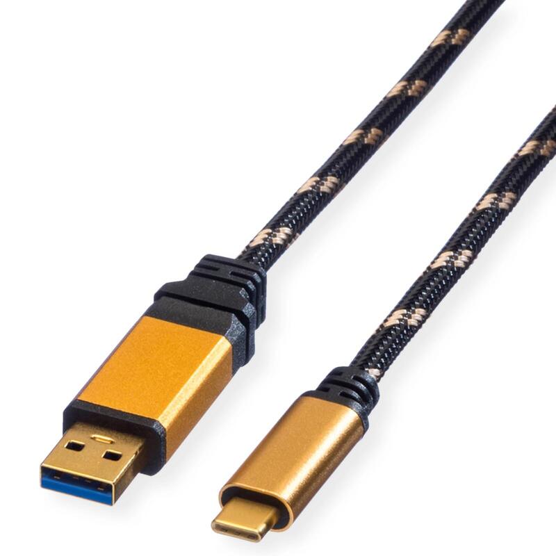 Roline Kab Gold USB 3.2 Gen 1 Cable USB A-c, M M, 3M