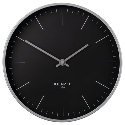 Kienzle Dcf Radio-control.wall Clock Modern Anthracite 25CM — image 1
