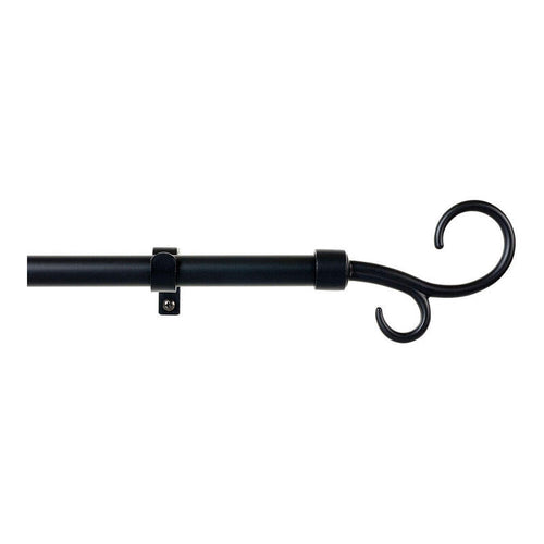 Kit Barra Curtain Baculo Extendable 110A 200CM Black Stor Planet — image 1