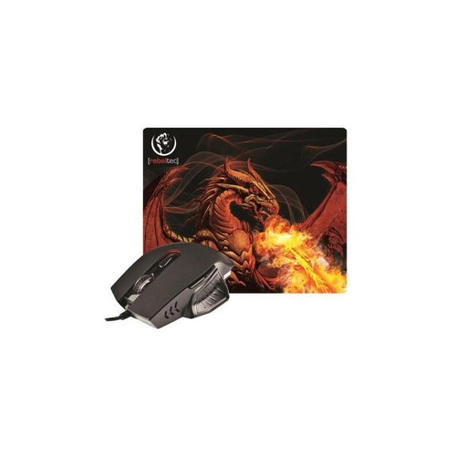 Kit Gaming Mouse + Mouse Pad Network Dragon — image 1