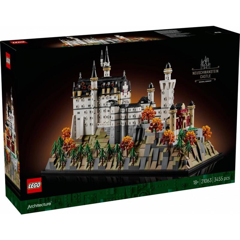 Lego 21063 Arquitectura Castillo Neuschwanstein
