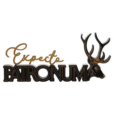 Letrero Wood Patronum Harry Potter — image 1