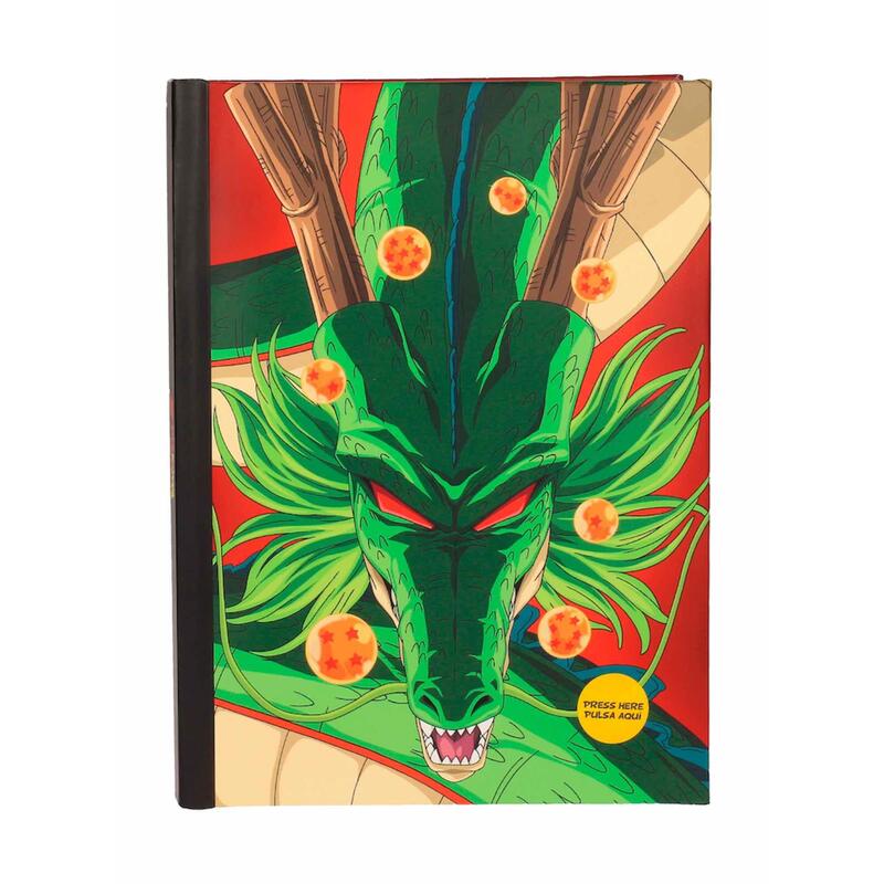 Libreta With Light Shenron Dragon Ball Z