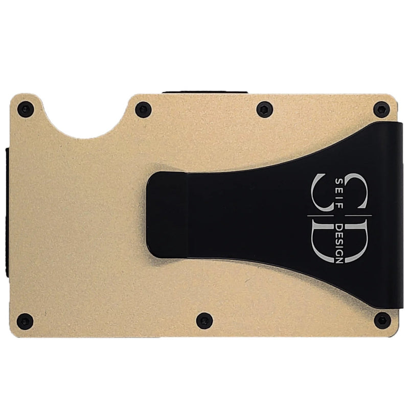 Lite Gold - Card Holder with RFID Blocking