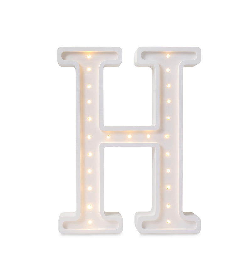 Little Lights Letter Lamp - H