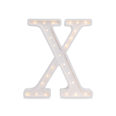 Little Lights Letter Lamp - X