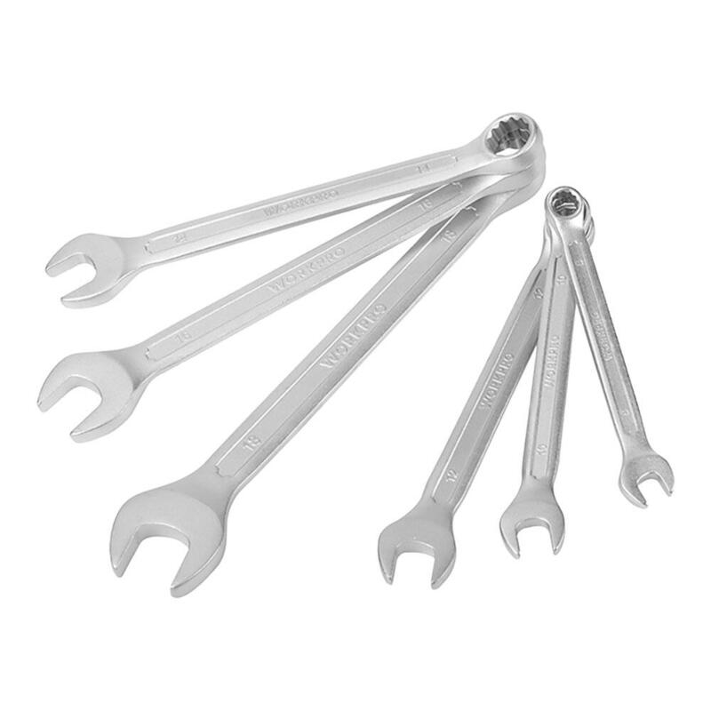 Key Combinada Cr-v, 8 - 18MM, Set 6 Pieces