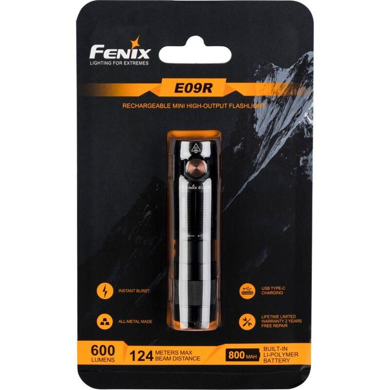 Keyring Fenix Linterna 600 Lm