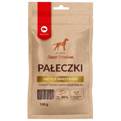 Maced Turkey Sticks With Vegetables - Golosina Perros - 100G — image 1