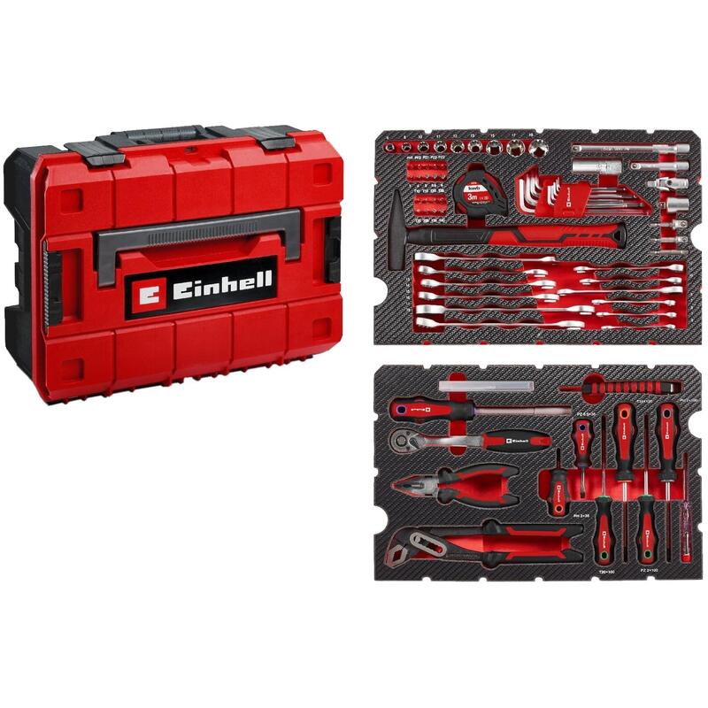 Case Tools Universal Einhell E-case, Set Of 80 Tools