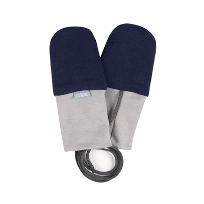 Merino Wool Baby Mittens – Blue