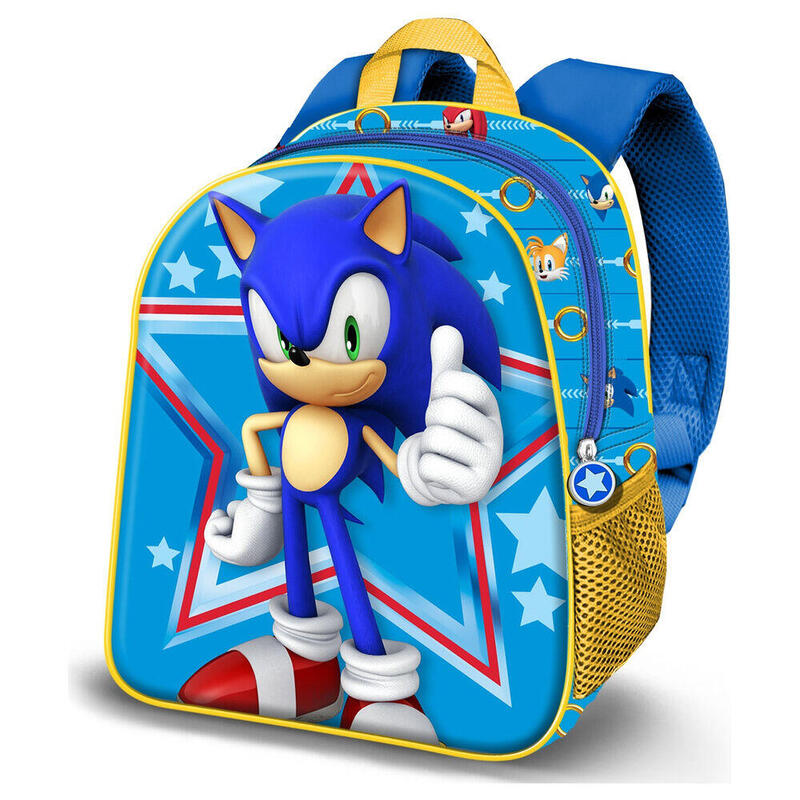 Backpack 3D Star Sonic The Hedgehog 31CM