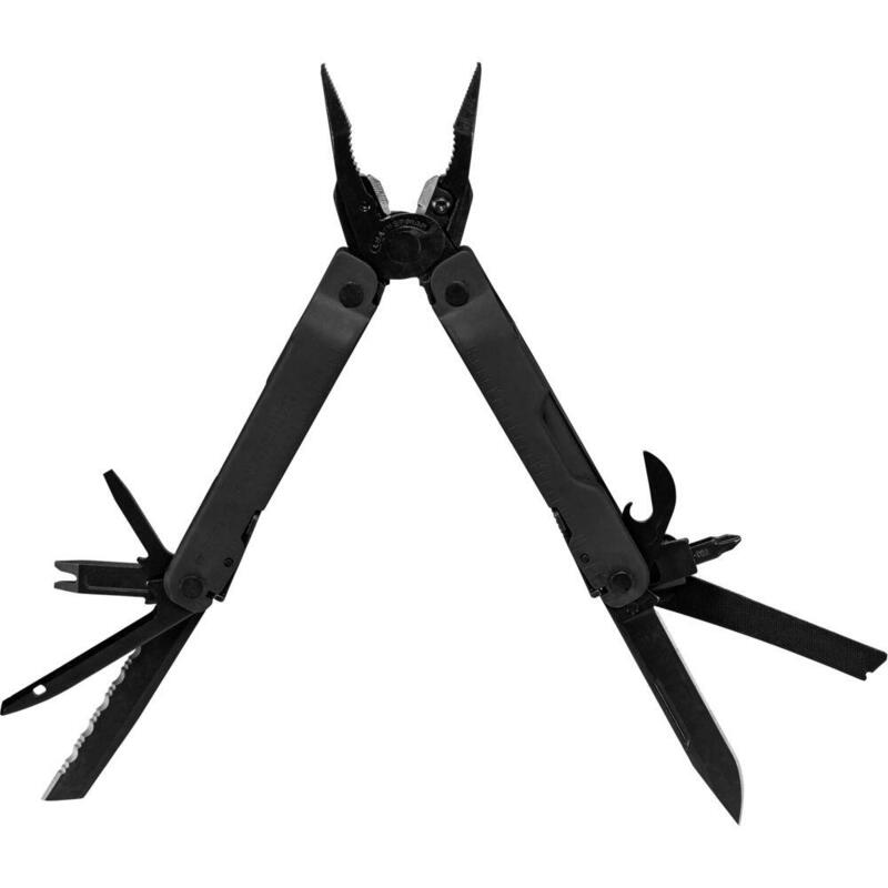 Leatherman Multiherramienta Super Tool 300M Black 18 Tools With Case