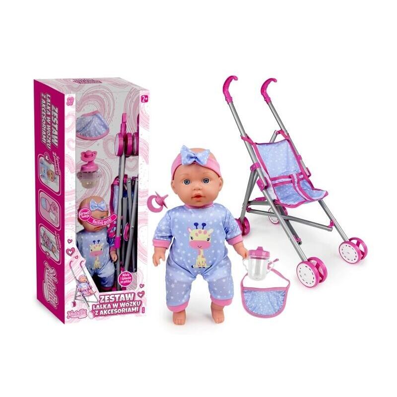 Muñeca Natalia - Baby With Carrito 30CM
