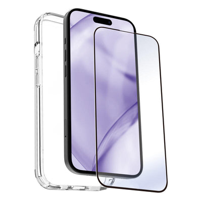 Myway Case Compatible With Apple Iphone 15 Pro Max. + Protector Screen Glass Tempered Flat — image 1