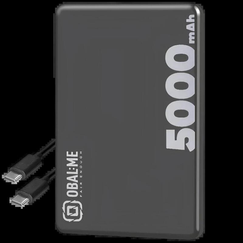Obal:me Magnetix Powerbank 5000MAH Black