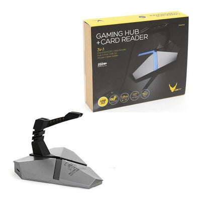 Omega Combo Hub 3 Ports Gaming USB 3.0 + Reader Cards microSD — image 1