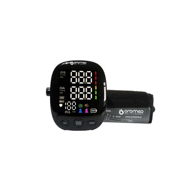 Oromed ORO-N12 Smart - Tensiómetro Electronic Arm With Screen Led, Detección Arritmias, 2 X 120 Ranuras Memory — image 1