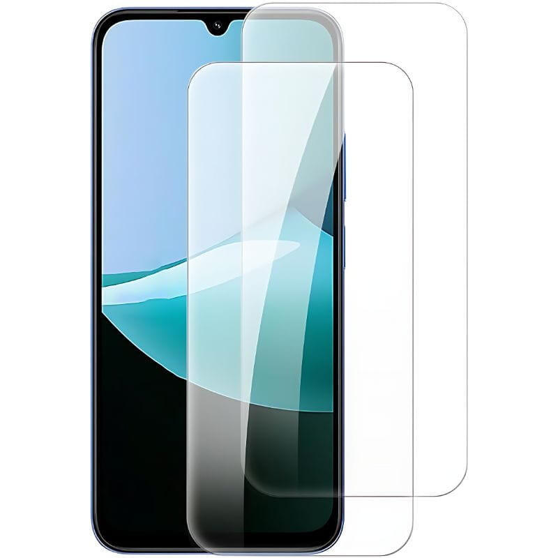 Pack X2 Protector Glass Tempered Xiaomi Redmi 15C 4G/5G Full Screen 3D