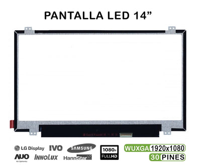Screen LED 14 Laptop B140HTN01. And — image 1