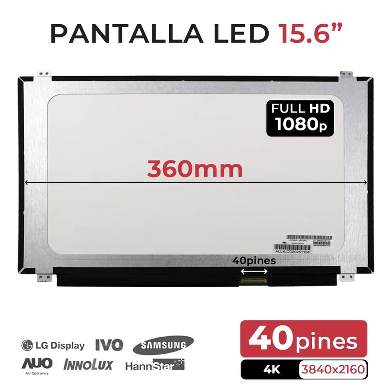 Screen LED 15.6 Laptop LP156UD1 (SP)(B1)