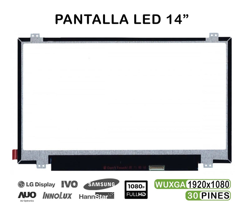 Screen LED 14 Laptop M140NWF5 R0