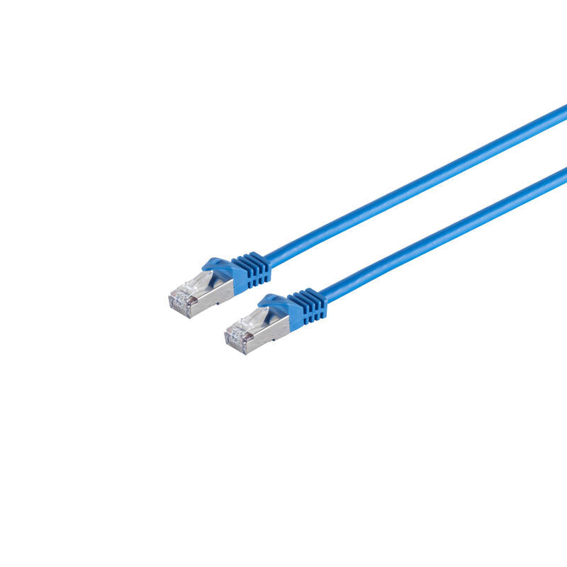 PATCHK.CAT.7/6A S/FTP 5M Blue RJ45 Halogenfrei (lszh)
