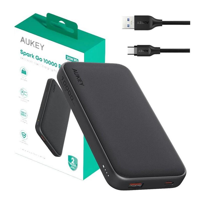 PB-Y46P Powerbank 10000MAH 20W 2x USB Cable -c