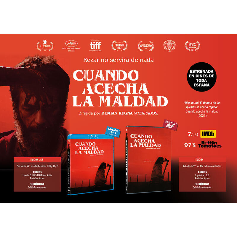 Film Cuando Acecha Maldad - Bd Blu-ray