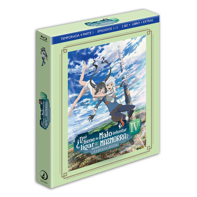 Film Danmachi TEMP.4 1ª (EPISODIOS.1-11) - Bd Blu-ray — image 1