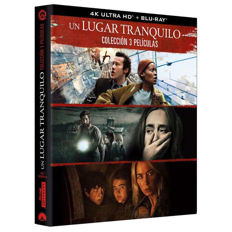 Film Lugar Tranquilo Collection 3 Films (4K Uhd) - Bd Blu-ray
