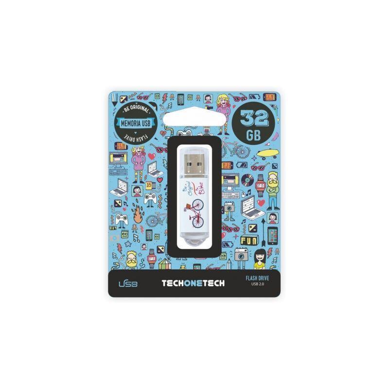 Tech One Tech USB Flash Drive 32GB Be Bike USB 2.0