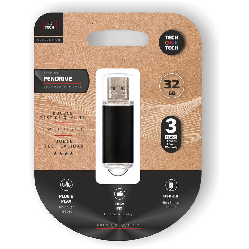 Tech One Tech USB Flash Drive Basic 2.0 32GB