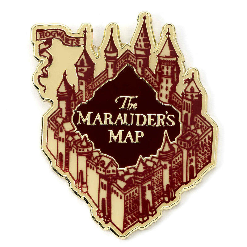 Pin Badge Mapa Merodeadores Harry Potter
