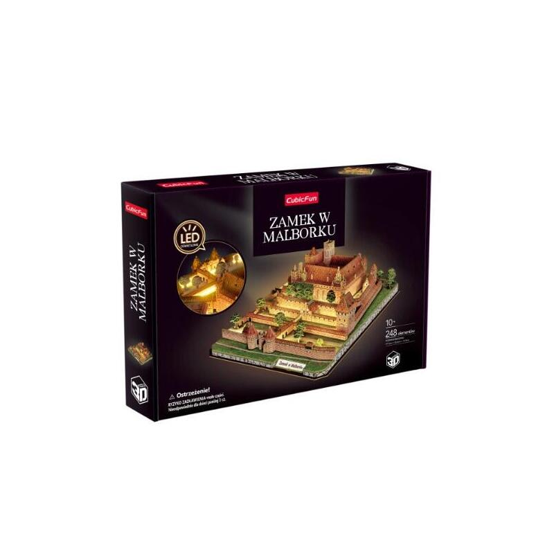 Puzle 3D Zamek Malborku LED