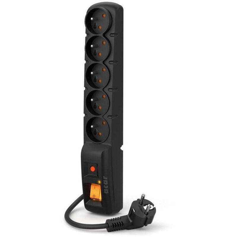 Acar Power Strip F5 5 Salidas 1,5M
