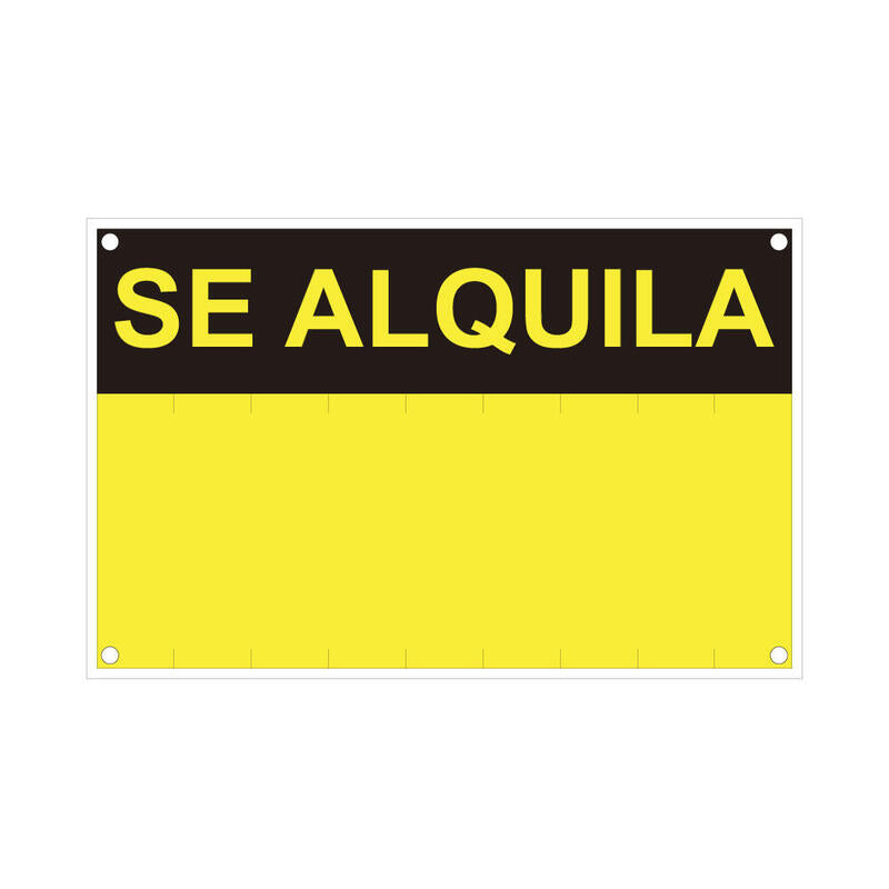 Normaluz Rotulo Se Alquila (pvc 0.4MM) 45X70CM