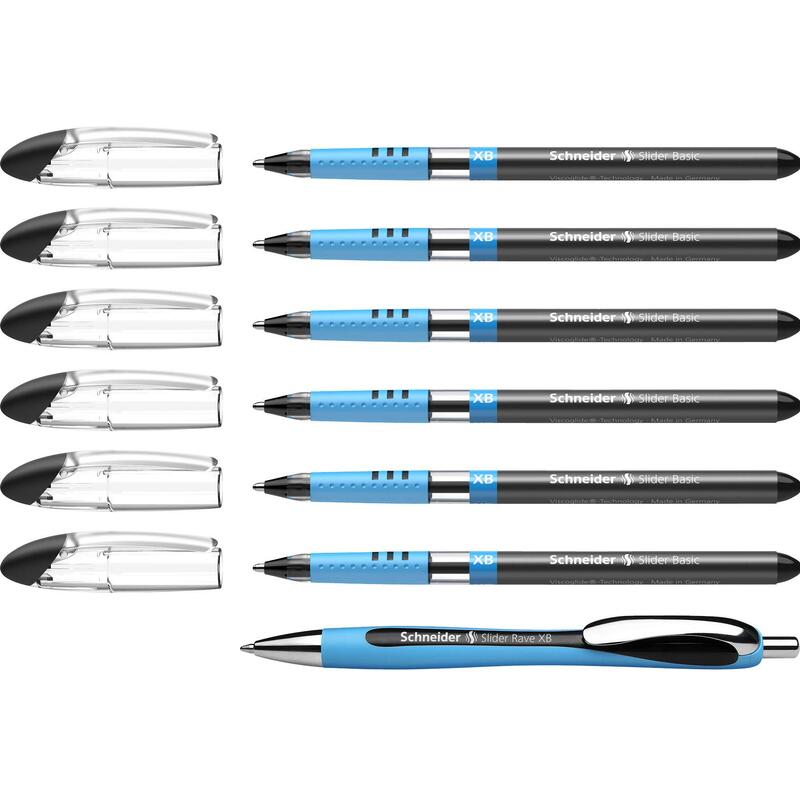 Schneider Pen Slider Basic Xb Rave 6ER Black