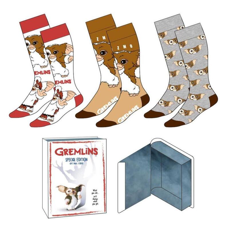 Set 3 Socks Gremlins Adulto