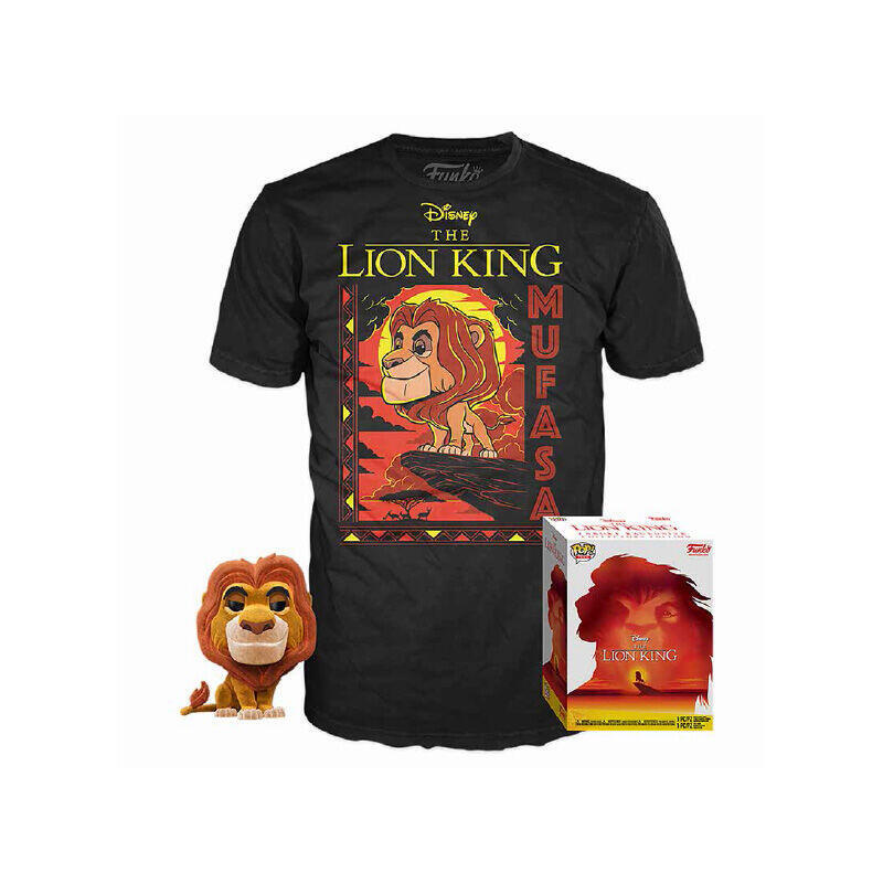 Set Figure Pop &38, Tee Disney Rey Leon Mufasa