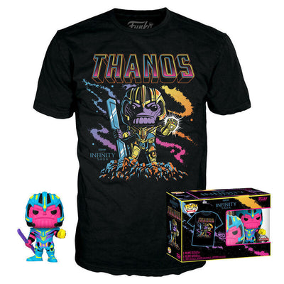 Set Figure Pop & Tee Marvel Infinity Saga Thanos Exclusive Size M — image 1