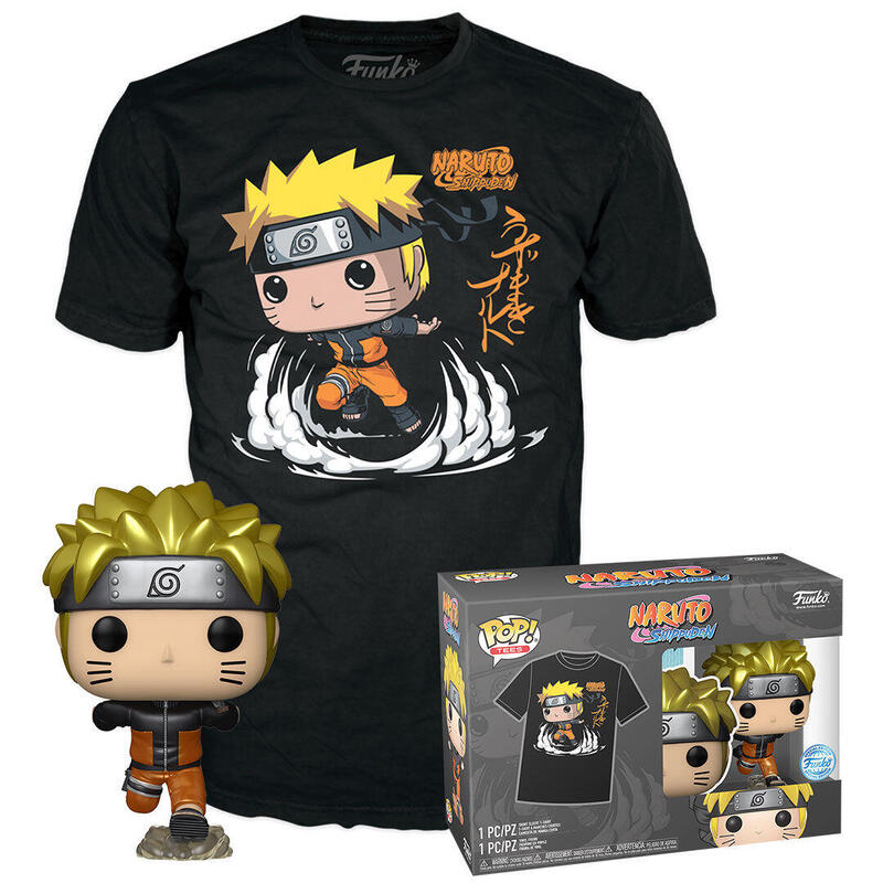 Set Figure Pop & Tee Naruto Shippuden Exclusive Size S