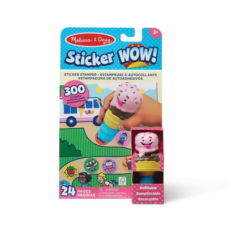 Spin Master Spinmaster Sticker Wow! Eiscreme Sticker-stempelset 6075131