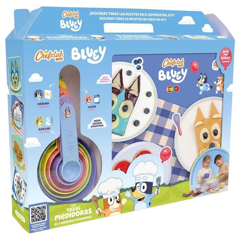 Cups Medidoras Chefclub Bluey